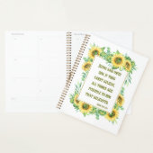 Mark 9:23 Bible Verse Calendrier Planificateur (Devant avec enveloppe)