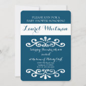 Mark Baby shower Invitation (Devant)