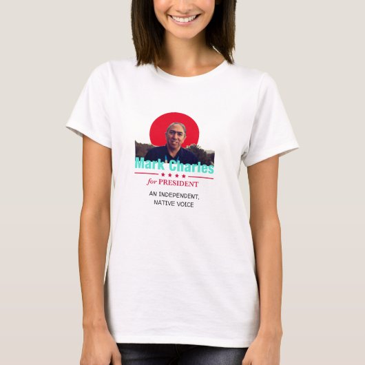 Mark Charles 2020 T-shirt (Voorkant)
