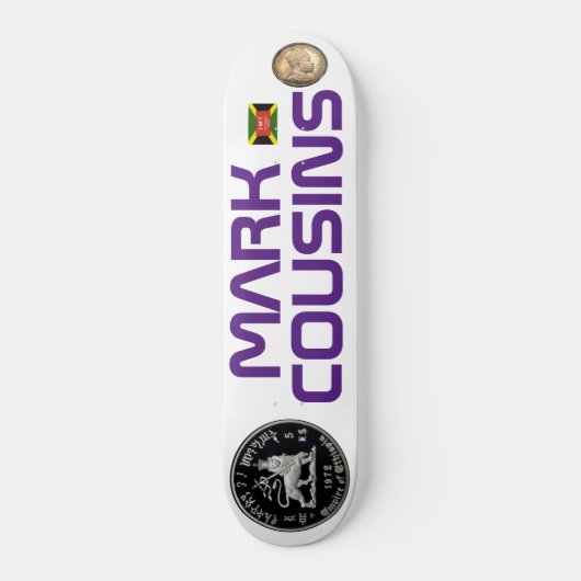 MARK COUSINS OFFICIEEL Skateboard (Voorkant)