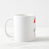 Mark de question rouge Mug (Gauche)