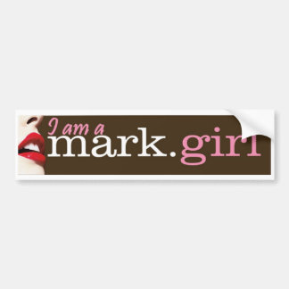 Mark.girl Bumpersticker