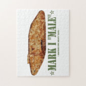 Mark I Mannelijke World War One Britse zware tank Legpuzzel (Verticaal)