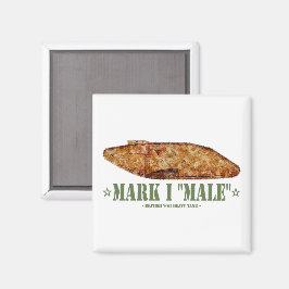 Mark I Mannelijke World War One Britse zware tank Magneet