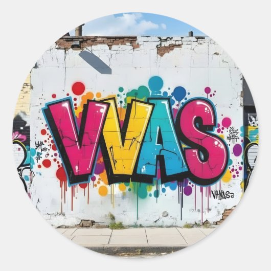 Mark Of The Studio -  Ronde Sticker (Voorkant)