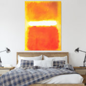 Mark Rothko art Canvas Afdruk (Insitu (Slaapkamer))