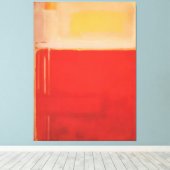 Mark Rothko art Canvas Afdruk (Insitu (Houten vloer))