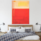 Mark Rothko art Canvas Afdruk (Insitu (Slaapkamer))