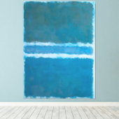 Mark Rothko art Canvas Afdruk (Insitu (Houten vloer))