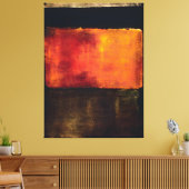 Mark Rothko art Canvas Afdruk (Insitu (Woonkamer))