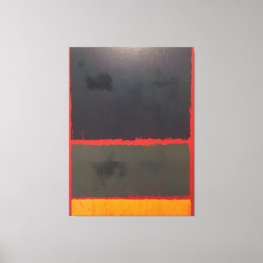 Mark Rothko art Canvas Afdruk (Voorkant)
