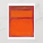 Mark Rothko art in digital style 11 Briefkaart (Voorkant)