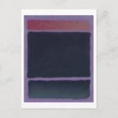 Mark Rothko art in digitale stijl 13 Briefkaart (Voorkant)