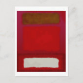 Mark Rothko art in digitale stijl 16 Briefkaart (Voorkant)