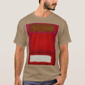 Mark Rothko art in digitale stijl 16 T-shirt (Voorkant)