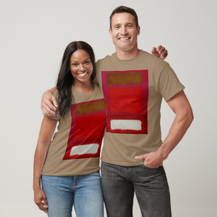 Mark Rothko art in digitale stijl 16 T-shirt