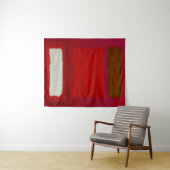 Mark Rothko art in digitale stijl 16 Wandkleed (In Situ (horizontaal))
