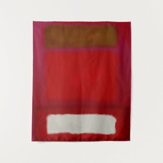 Mark Rothko art in digitale stijl 16 Wandkleed (Voorkant)