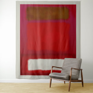 Mark Rothko art in digitale stijl 16 Wandkleed