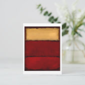 Mark Rothko art in digitale stijl 2 Briefkaart (Staand voorkant)