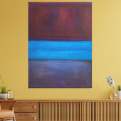 Mark Rothko art painting Canvas Afdruk (Insitu (Woonkamer))
