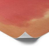 Mark Rothko - Blue Over Red - 1953 Poster (Hoek)