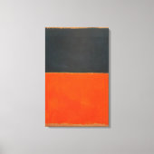 Mark Rothko - Groen en Tangerine op rood - 1956 Canvas Afdruk (Voorkant)