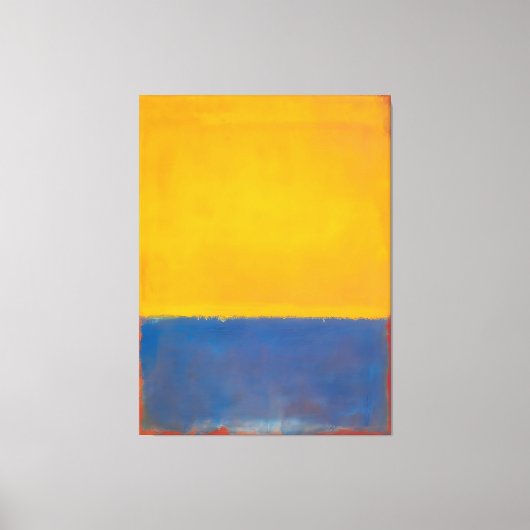 Mark Rothko kunstschilderij Canvas Afdruk (Voorkant)