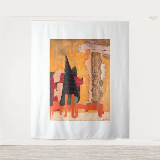 Mark Rothko kunstwerk Wandkleed (Voorkant)
