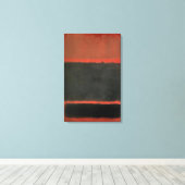 Mark Rothko - No.20 - 1957 Canvas Afdruk (Insitu (Houten vloer))