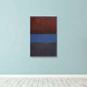 Mark Rothko - No.61 Rust en blauw - 1953 Canvas Afdruk (Insitu (Houten vloer))