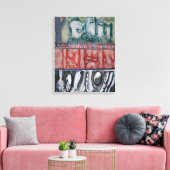 Mark Rothko-schilderij Canvas Afdruk (Insitu (Woonkamer))