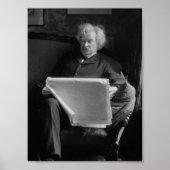 Mark Twain - American Author and Humorist Poster (Voorkant)