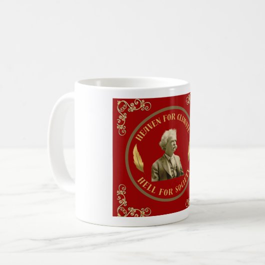 Mark Twain Citation Mug (Devant gauche)