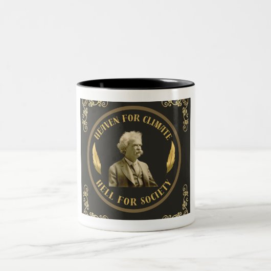Mark Twain Citation Mug (Centre)