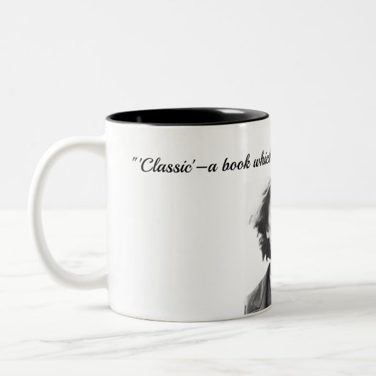 Mark Twain cite la Mug Café (Gauche)