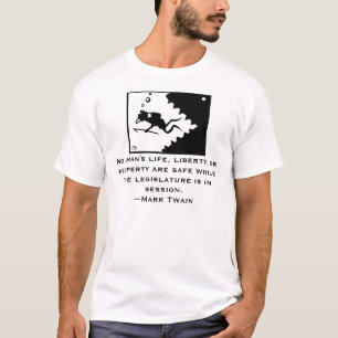 MARK TWAIN citeert Shirt
