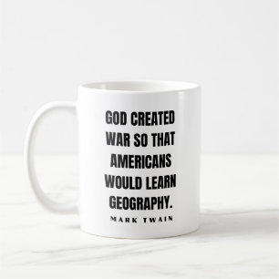 Mark Twain-grap Koffiemok