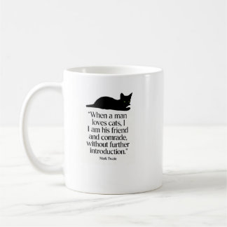 Mark Twain kattenquote mok