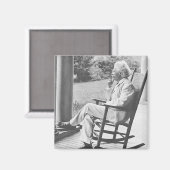 Mark Twain Magnet Magneet (Voorkant / Achterkant)