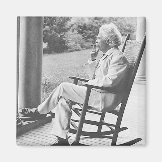 Mark Twain Magnet Magneet (Voorkant)