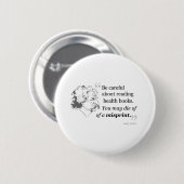 Mark Twain Quote 5 Ronde Button 5,7 Cm (Voorkant /achterkant)