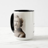 Mark Twain Quottes nr. 3 Mok (Voorkant links)
