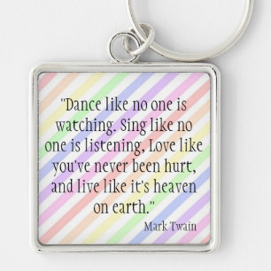 Mark Twain Sleutelhanger