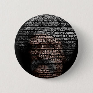 Mark Twain (TypeFace) Ronde Button 5,7 Cm