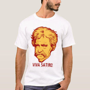 Mark Twain "Viva Satire" T-Shirt