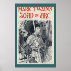Mark Twain's Joan of Arc Poster