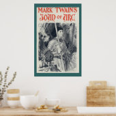 Mark Twain's Joan of Arc Poster (Keuken)