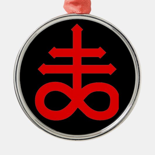 MARK VAN DE DEVIL METALEN ORNAMENT (Voorkant)