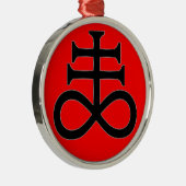 MARK VAN DE DEVIL METALEN ORNAMENT (Rechts)